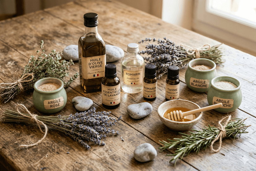 Huiles essentielles et aromates