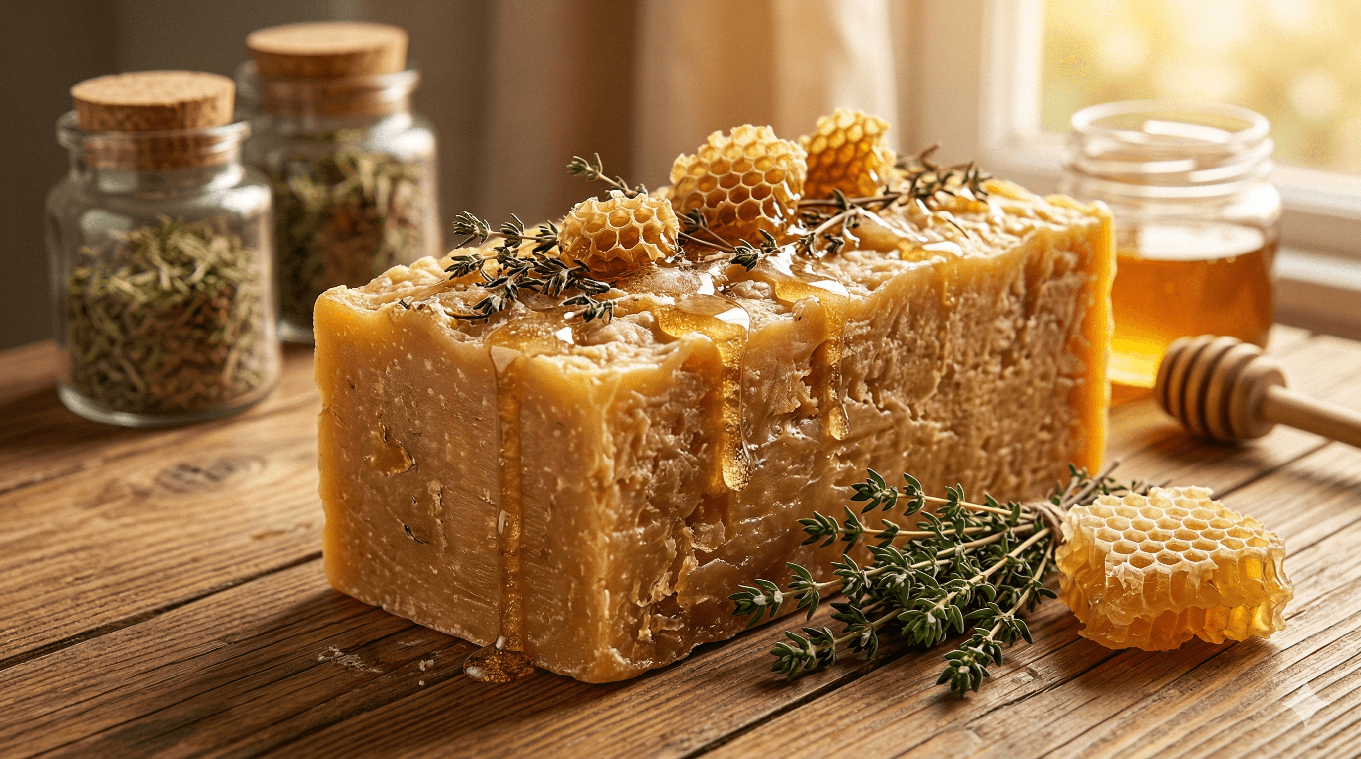 Savon Miel Thym